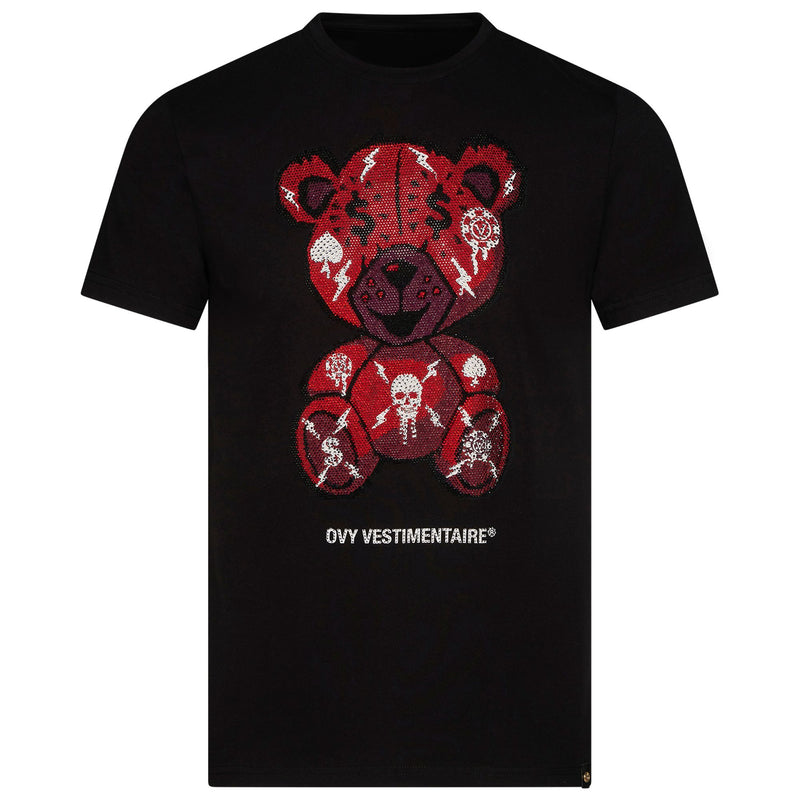 MONEY BEAR BLACK T-SHIRT